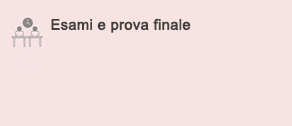 Esami e prova finale